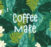 Логотип и айдентика для кофейни Coffee Mare